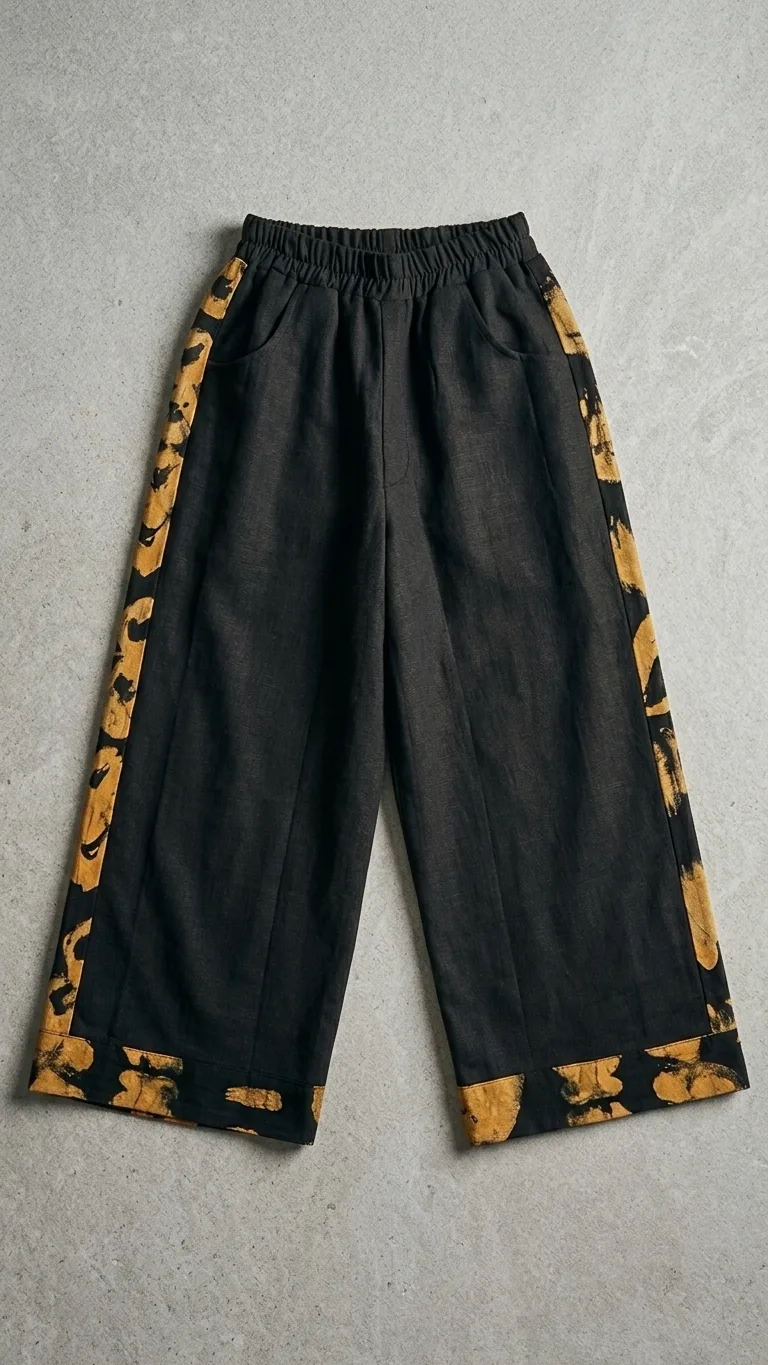 Red Ankara Jorts — BLUPRNT