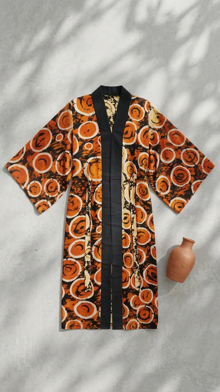 The Ember Circle Kimono