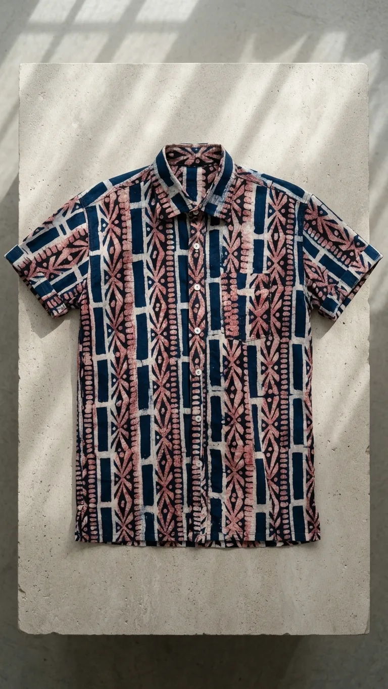 Pink Batik Tee